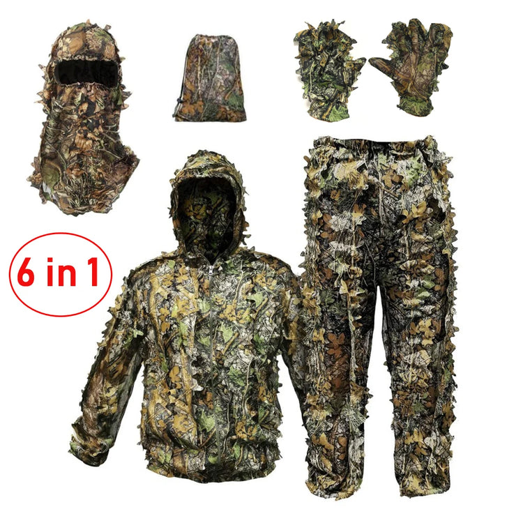 Breathable Camouflage Hunting Suit