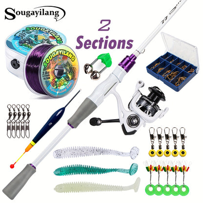 Sougayilang 2 Sections Fishing Rod