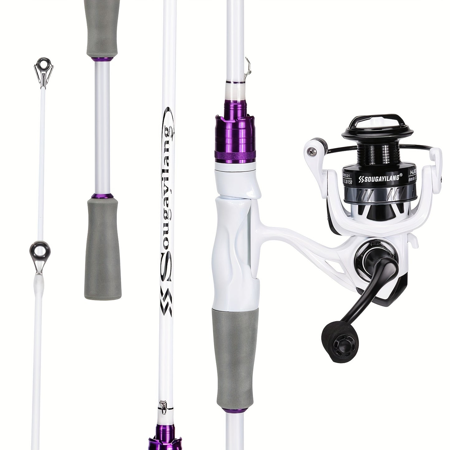 Sougayilang 2 Sections Fishing Rod