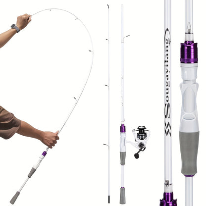Sougayilang 2 Sections Fishing Rod
