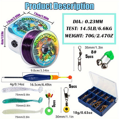 Sougayilang 2 Sections Fishing Rod