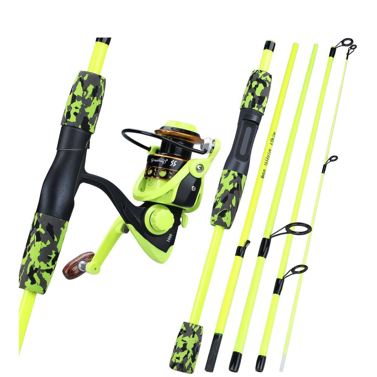 Sougayilang Fishing Rod Set