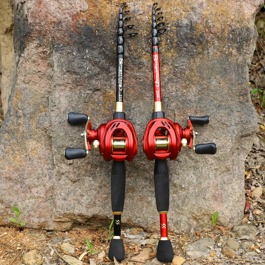 Sougayilang Water Drop Reel Fishing Rod