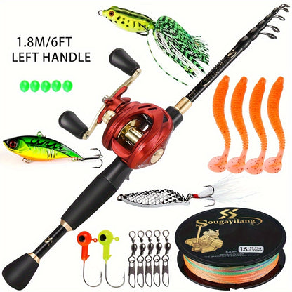 Sougayilang Water Drop Reel Fishing Rod