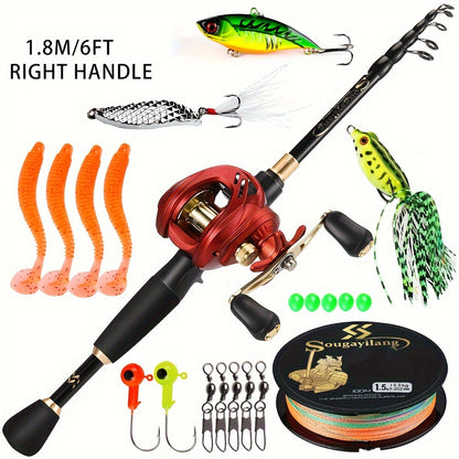 Sougayilang Water Drop Reel Fishing Rod