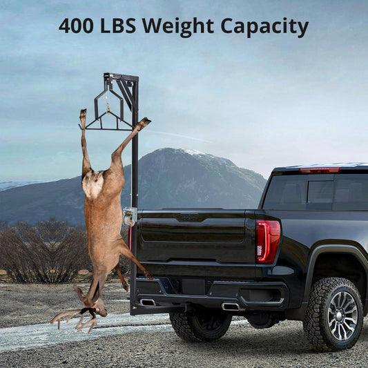 Stainless Steel Deer Hoist for Truck Hitch