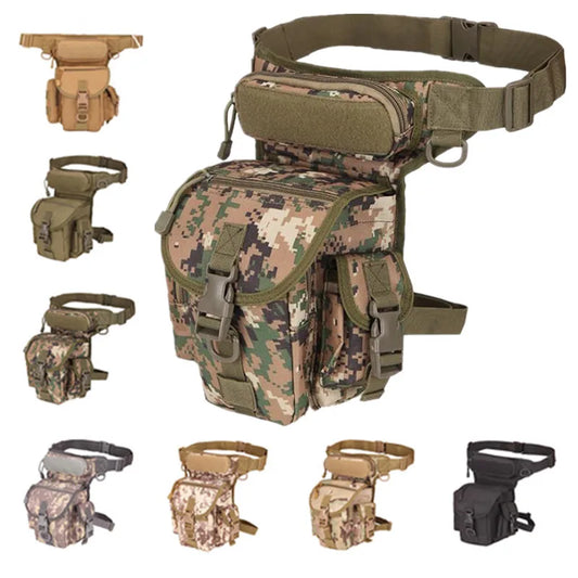 Tactical Drop Leg Bag Tool Fanny Thigh Pack