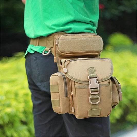 Tactical Drop Leg Bag Tool Fanny Thigh Pack