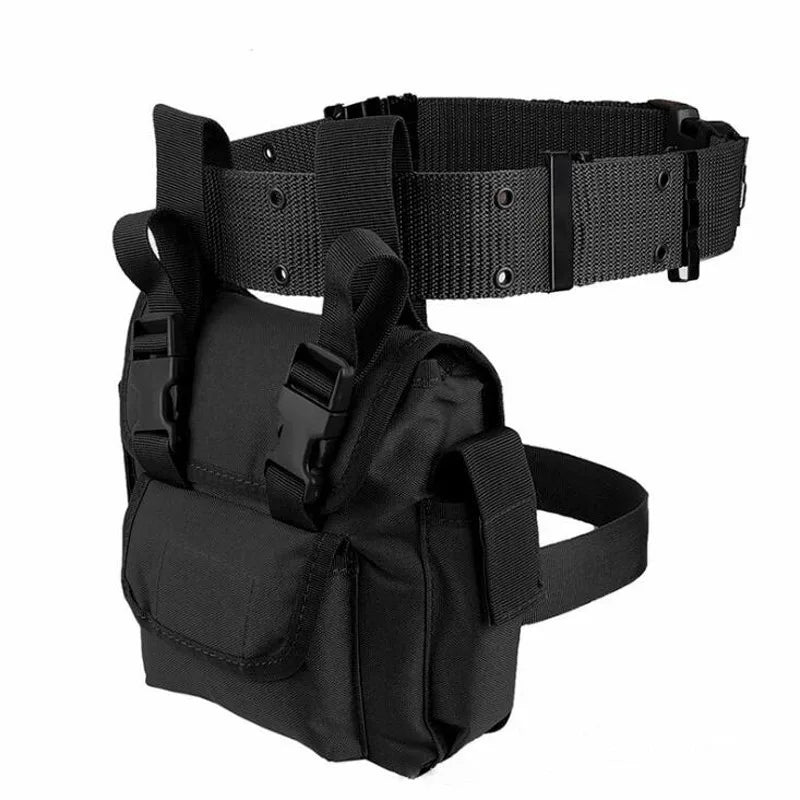Tactical Drop Leg Bag Tool Fanny Thigh Pack
