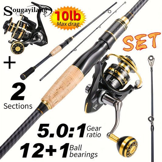The Sougayilang Spinning Reel Set