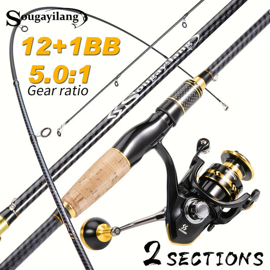 The Sougayilang Spinning Reel Set
