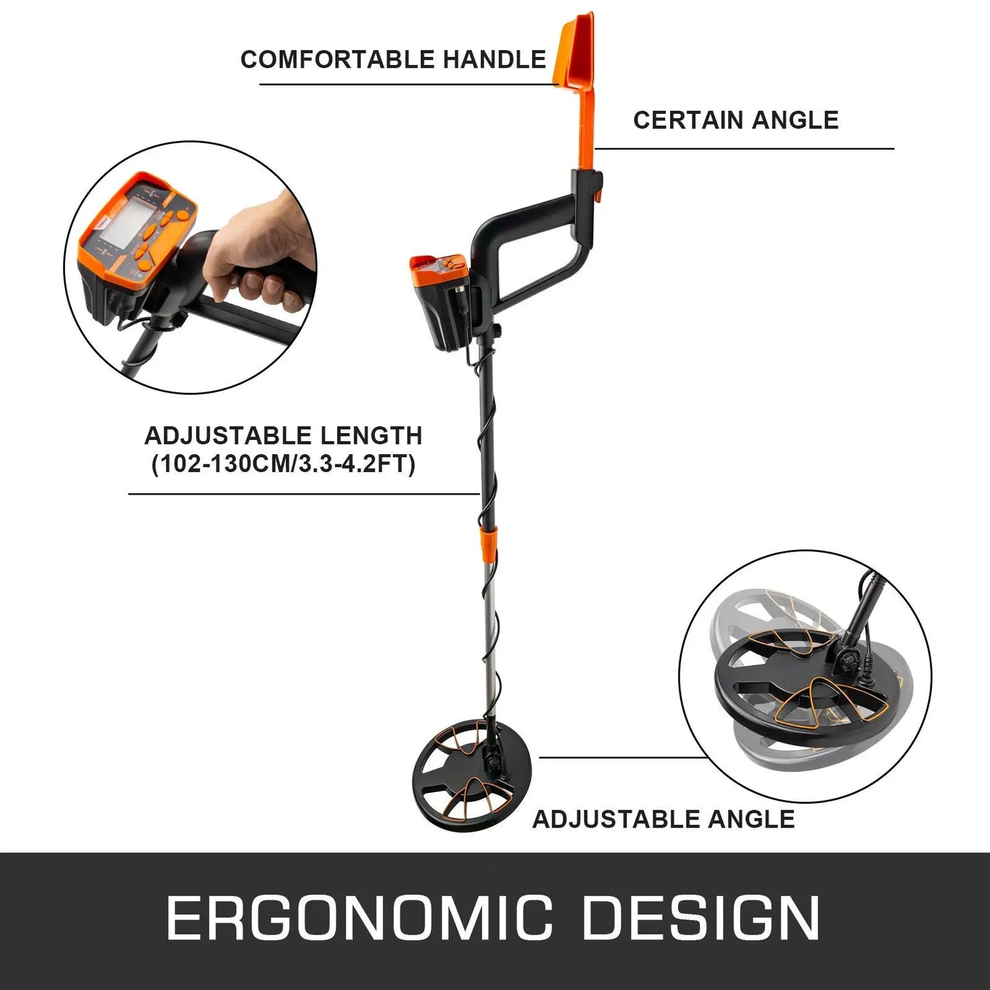 Waterproof Disc Metal detector