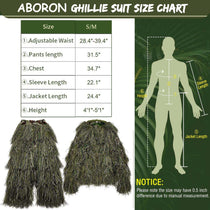 ABORON 5 in 1 Ghillie Suit - Trailmark Outdoors