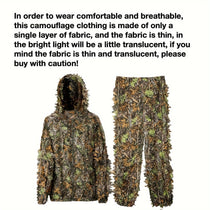 Adult 3D Green Leaf Suit - Trailmark Outdoors