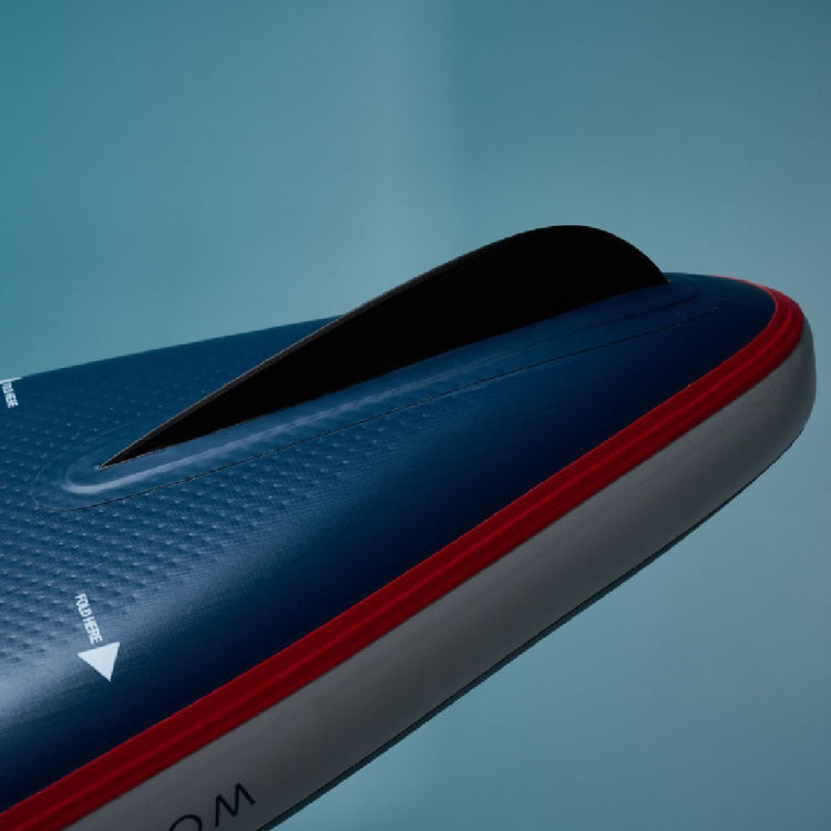 Aqua Marina Hyper BT - 23HY02 Navy Touring SUP With Hydrodynamic Rail Edges & Adjustable Bungee, 12FT (SAK23285) - Trailmark Outdoors