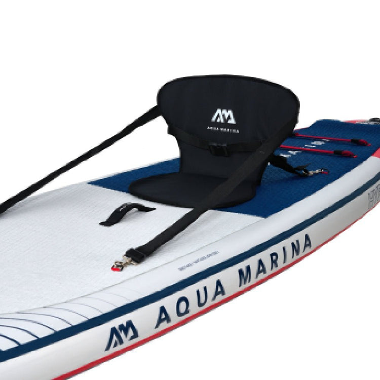 Aqua Marina Hyper BT - 23HY02 Navy Touring SUP With Hydrodynamic Rail Edges & Adjustable Bungee, 12FT (SAK23285) - Trailmark Outdoors