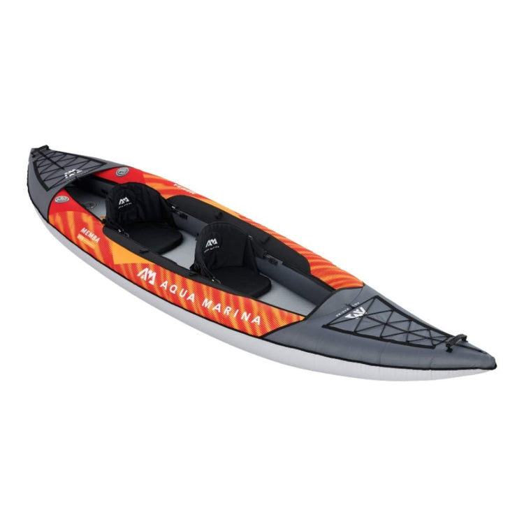 Aqua Marina Memba 390 Premium 2 - Person Touring Kayak With DWF Deck And Paddles, 12FT (SAK17282) - Trailmark Outdoors