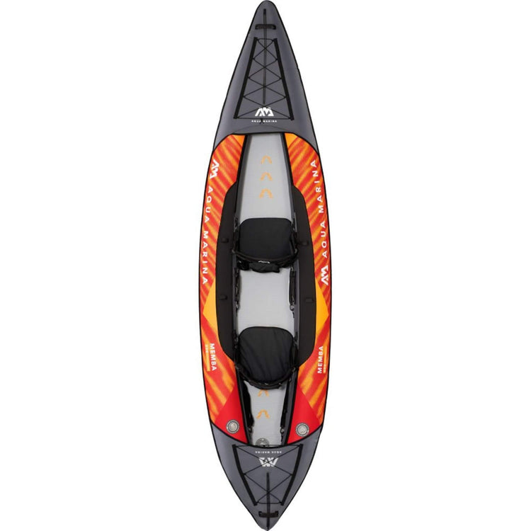 Aqua Marina Memba 390 Premium 2 - Person Touring Kayak With DWF Deck And Paddles, 12FT (SAK17282) - Trailmark Outdoors