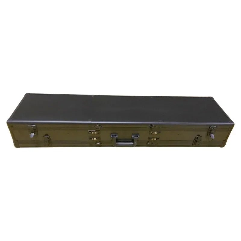 Black Double Sided Sturdy Aluminum Gun Case - Trailmark Outdoors