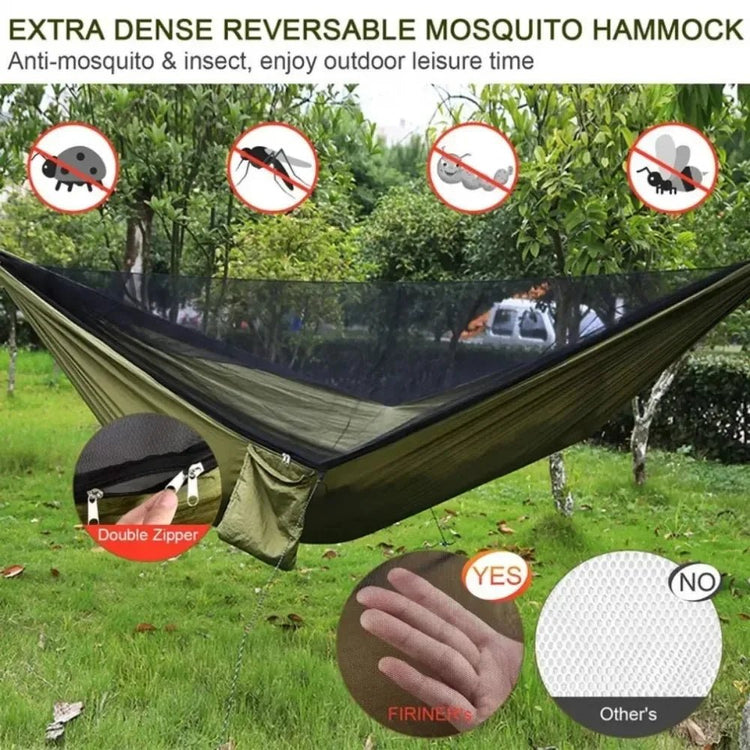 Camping Hammock with Mosquito Net - Trailmark Outdoors