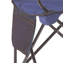 Coleman Cooler Quad Chair - Blue - Trailmark Outdoors