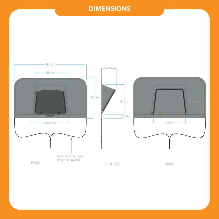 CVT - SUV Window Canopy - Trailmark Outdoors