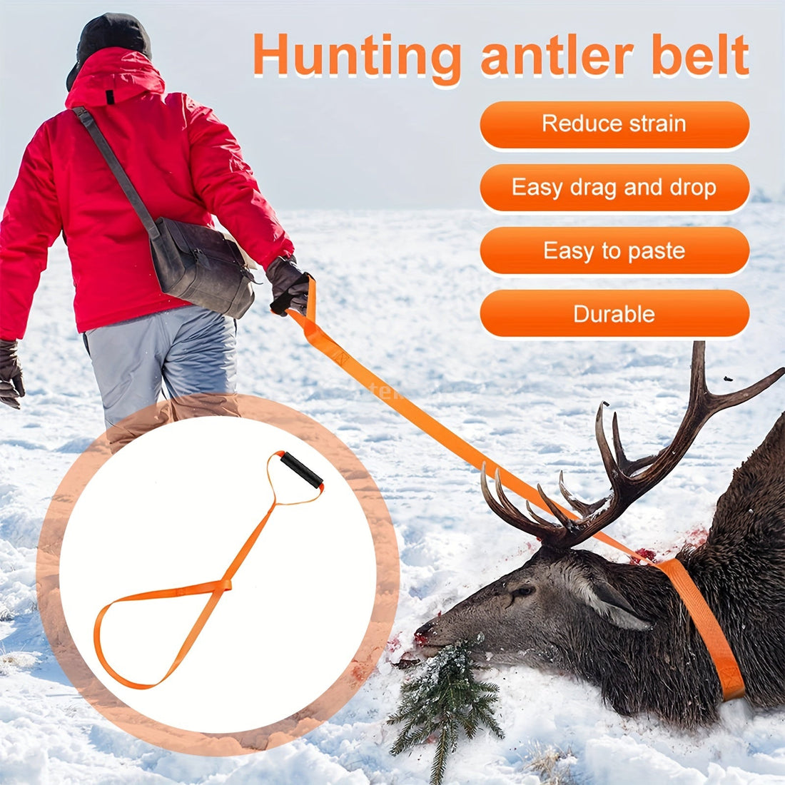 Durable Deer Drag and Harness - Trailmark Outdoors
