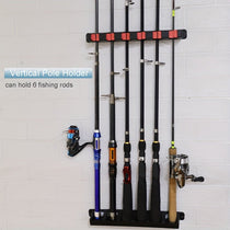 Easy - Install Black ABS Fishing Rod Holder - Trailmark Outdoors