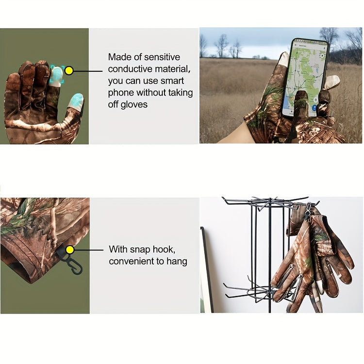 Camouflage Hunting Gloves