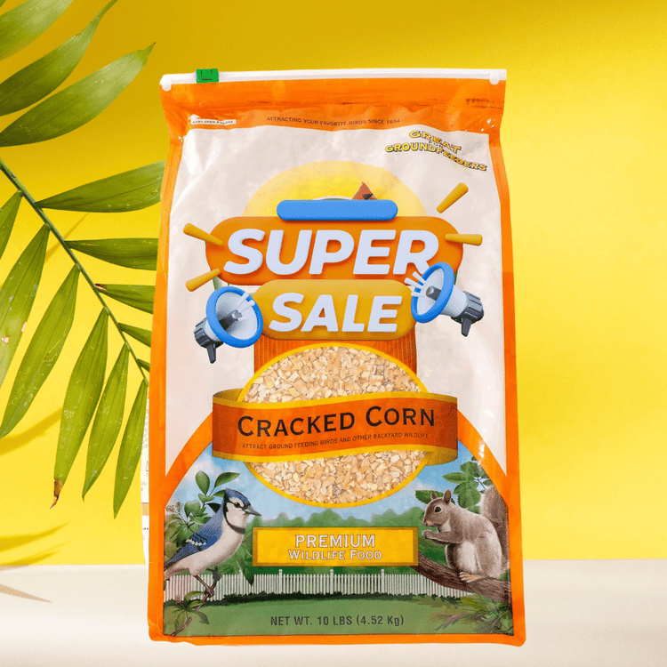 Cracked Corn Wild Bird & Backyard Wildlife Food