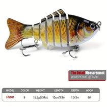 Fishing Lures Multi Jointed Swimbait Crank Bait - Trailmark Outdoors