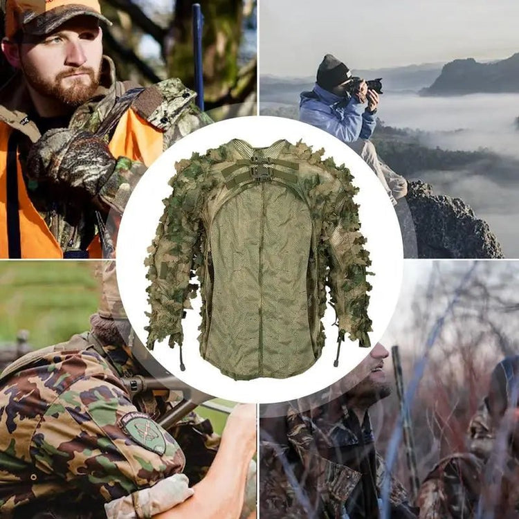 Ghillie Suit Breathable Ghillie Suit For Turkey Hunting Hunting - Trailmark Outdoors