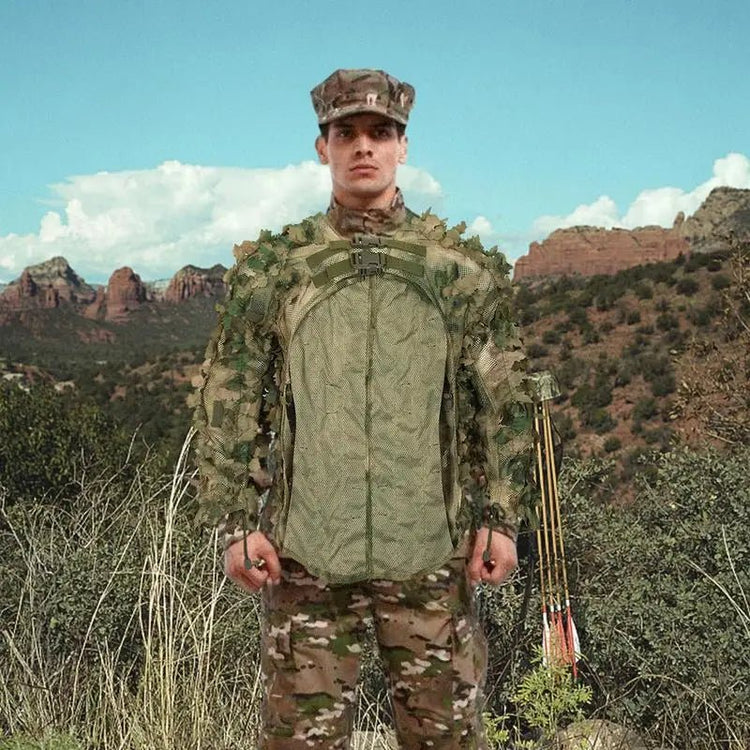 Ghillie Suit Breathable Ghillie Suit For Turkey Hunting Hunting - Trailmark Outdoors