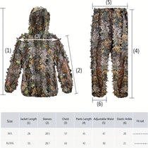 Lightweight Camouflage Hunting Suit With Hood - Trailmark Outdoors
