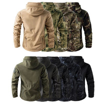 Men Waterproof Camo Jacket Windbreaker - Trailmark Outdoors