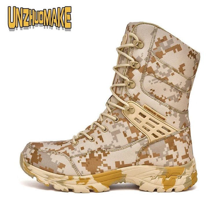 Men's Camouflage Tactical Boots - Trailmark Outdoors