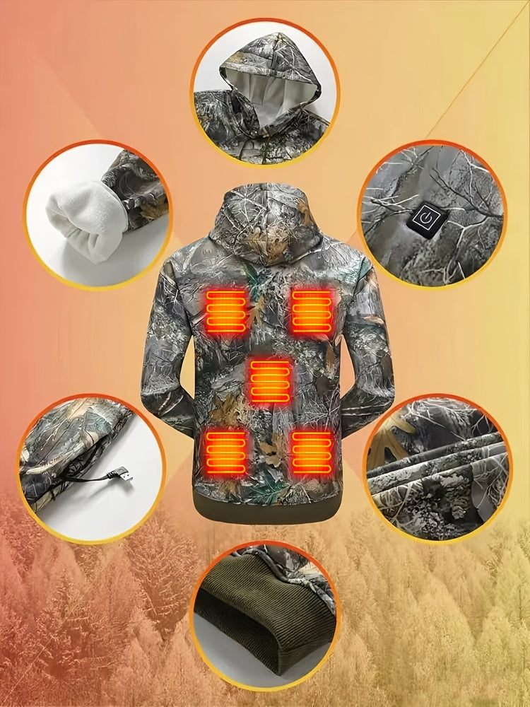New 7 - Zone Heating Electric Hoodie - Trailmark Outdoors