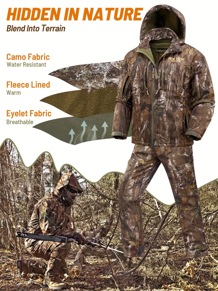 NEW VIEW Camo Hunting Clothes For Men - Trailmark Outdoors