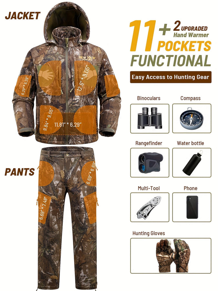 NEW VIEW Camo Hunting Clothes For Men - Trailmark Outdoors
