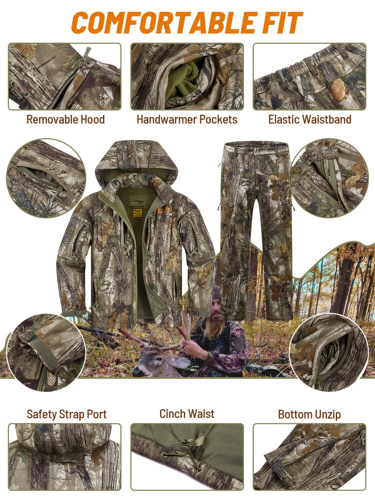 NEW VIEW Camo Hunting Clothes For Men - Trailmark Outdoors
