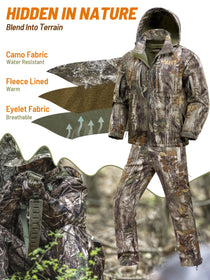 NEW VIEW Camo Hunting Clothes For Men - Trailmark Outdoors