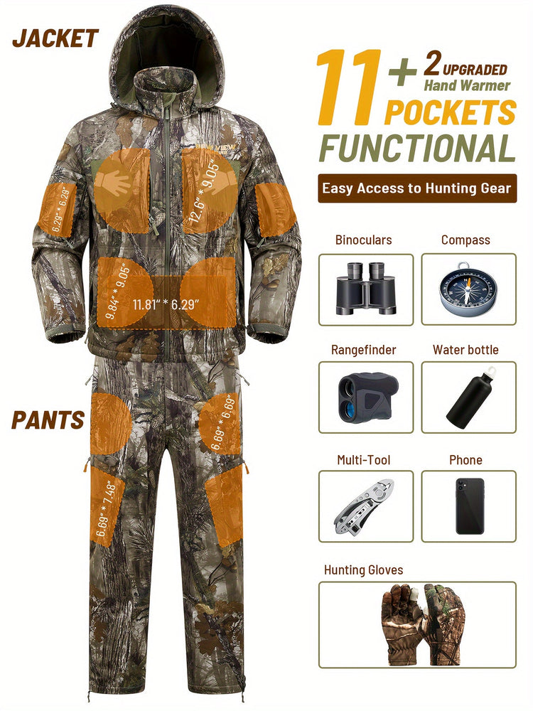 NEW VIEW Camo Hunting Clothes For Men - Trailmark Outdoors