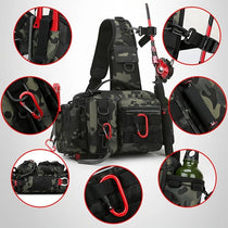 Outdoor Multi - Functional Fishing Backpack - Trailmark Outdoors