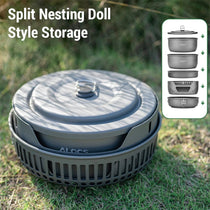 Portable Camping Stove Outdoor Cooking Set - Trailmark Outdoors