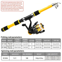 PROBEROS Telescopic Fishing Rod - Trailmark Outdoors