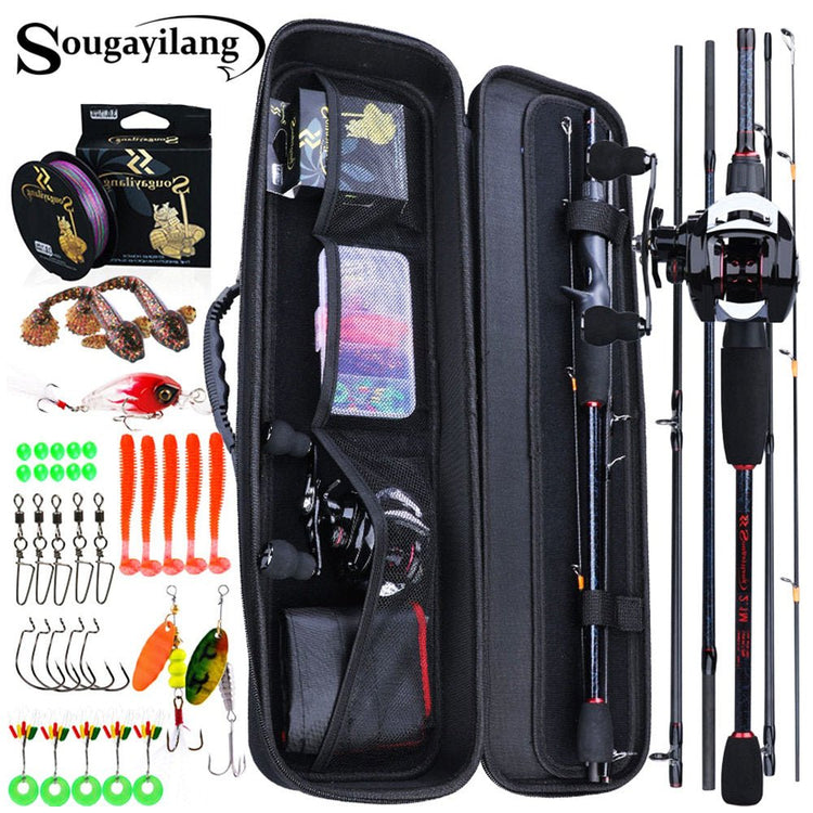 Sougayilang Ultimate Bass Fishing Kit - Trailmark Outdoors