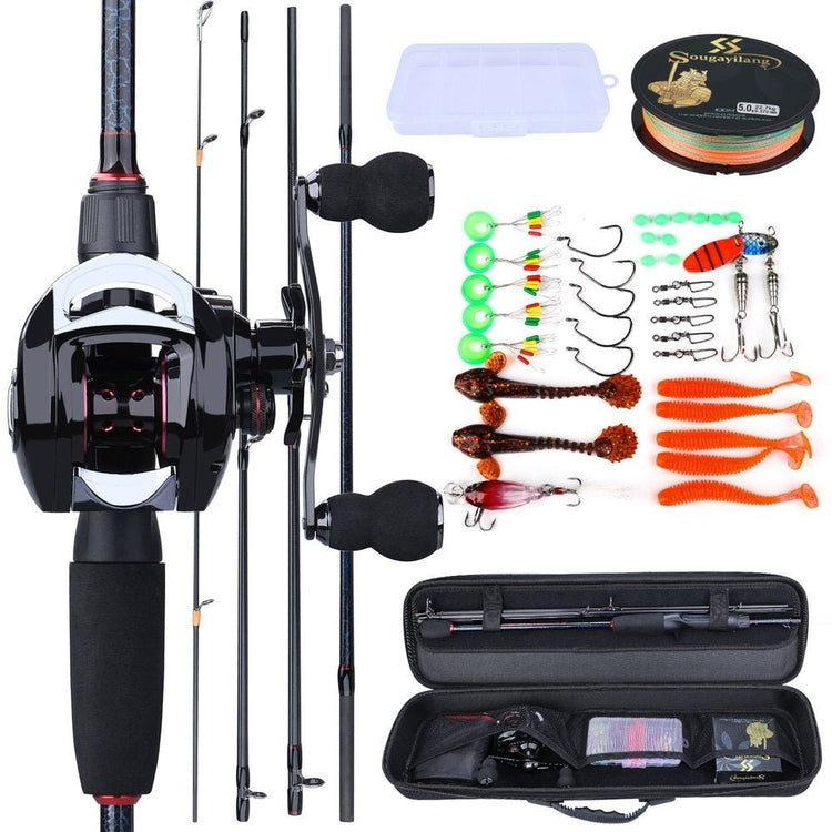 Sougayilang Ultimate Bass Fishing Kit - Trailmark Outdoors
