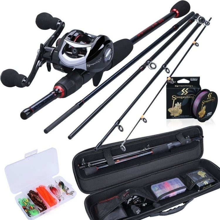 Sougayilang Ultimate Bass Fishing Kit - Trailmark Outdoors
