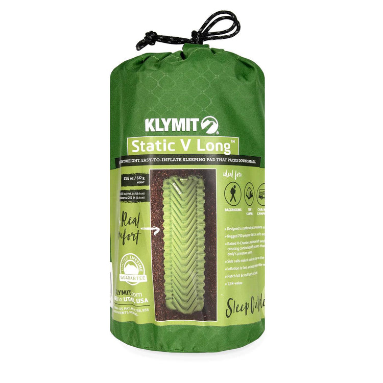 STATIC V™ LONG SLEEPING PAD - Trailmark Outdoors