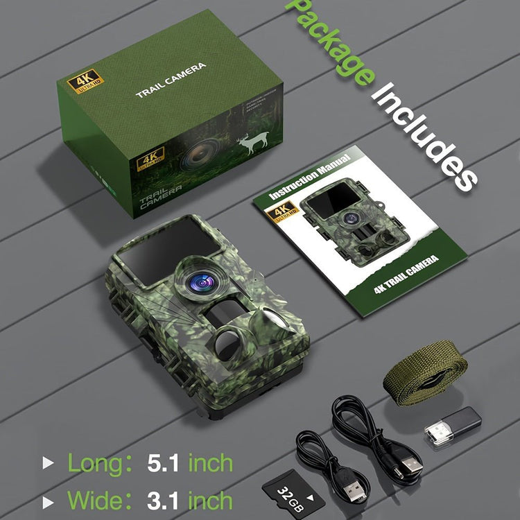 [Trail Camera] - 4K 48MP Game Camera - Trailmark Outdoors